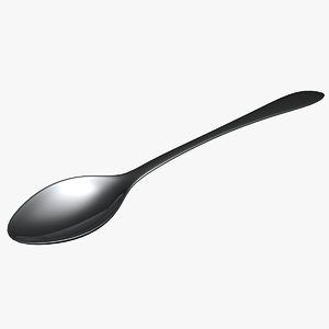 3D spoon lightwave model