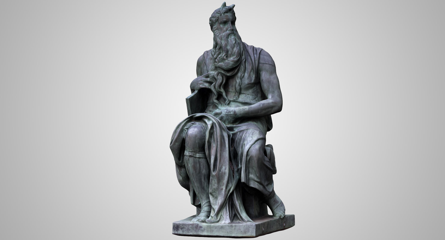 Moses statue 3D model - TurboSquid 1324065