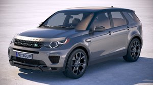 land rover discovery 3D model