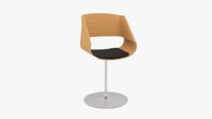 3D nastro chair wood model