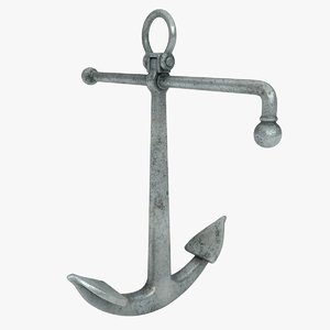 admiralty anchor 3D model