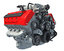 engine v8 3D model