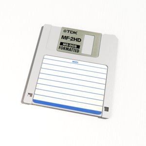 floppy disk 1 44mb 3D model