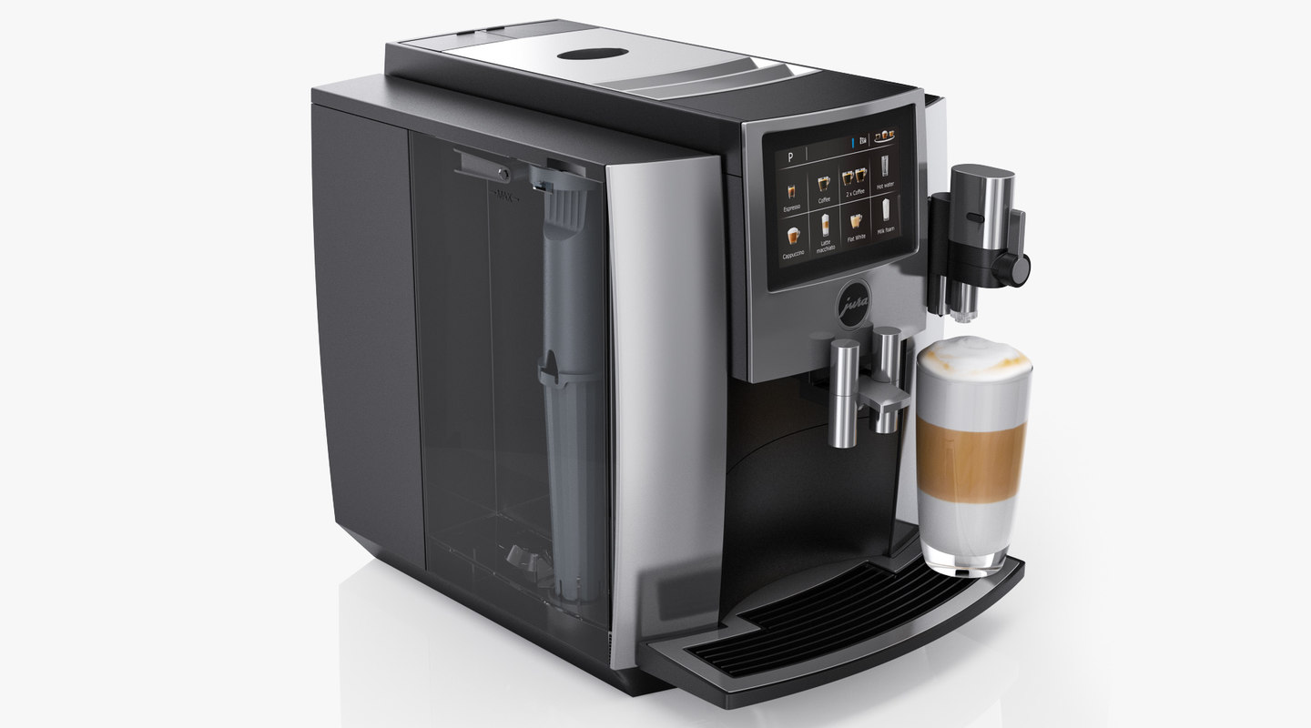 Coffee maker jura s8 3D TurboSquid 1325085