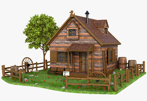house architecture building 3D model
