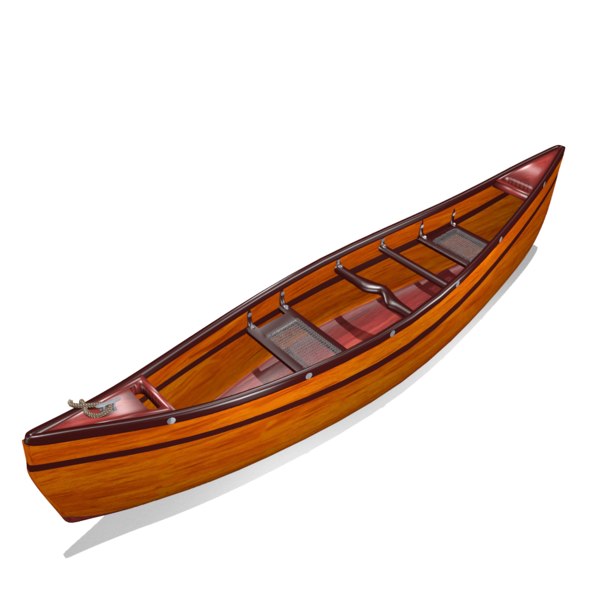 Canoe 3D Models for Download TurboSquid