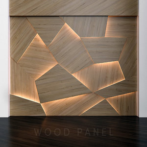 3D wooden panels