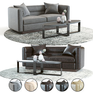 3D model curations limited avington sofa