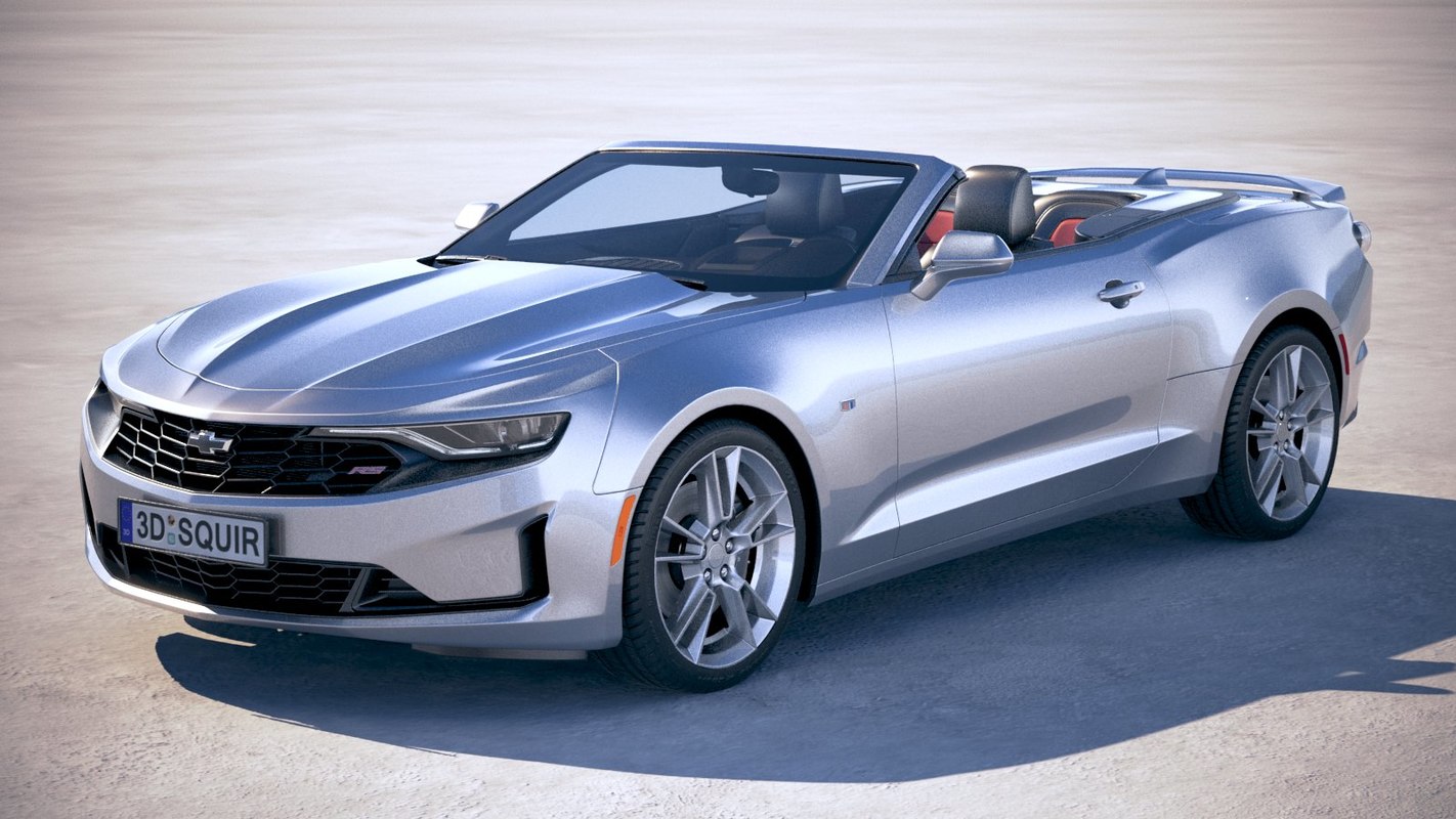 3D model chevrolet camaro convertible - TurboSquid 1325719