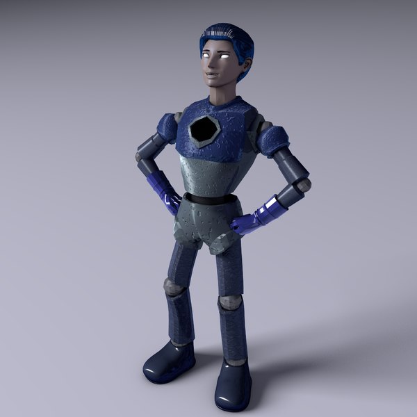 Blue android 3D model - TurboSquid 1325742