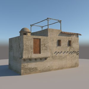 old arabic house 3D model