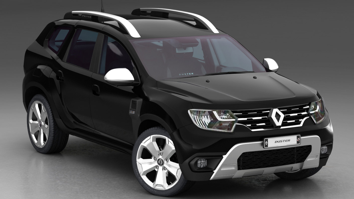 Renault duster 2018 interior model - TurboSquid 1325816