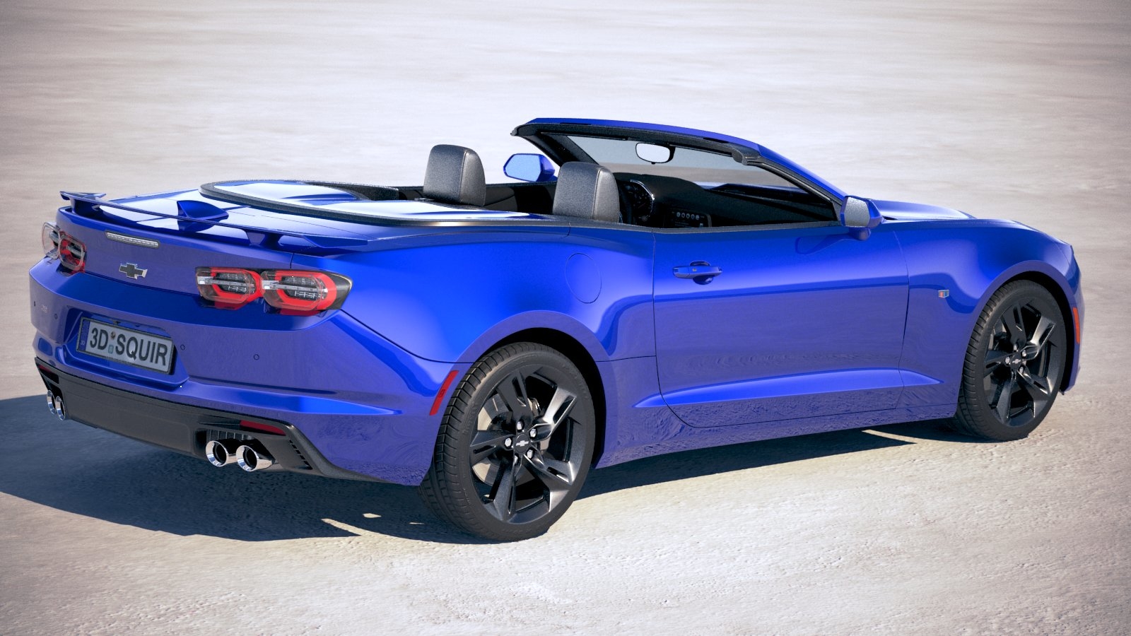 3D chevrolet camaro convertible - TurboSquid 1325826