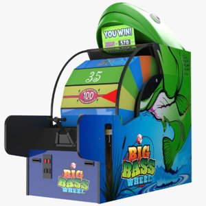 ticket monster arcade 3D model