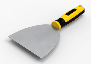 3D putty knife