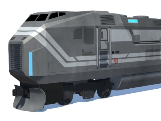Free scifi train model - TurboSquid 1325979