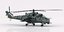 3D helicopter mil mi-24 model