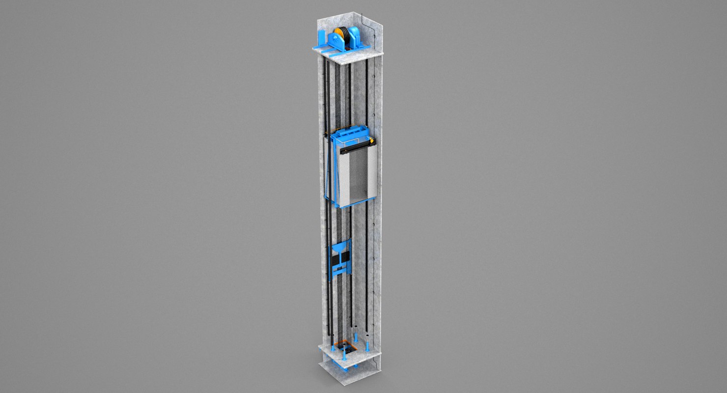 Включи лифт 3. 3d-модель лифта для паллет. Лифт платформа Ен 1500 Hidral. Гидростанция лифта 3d model. Лифтовая шахта 3д модель.