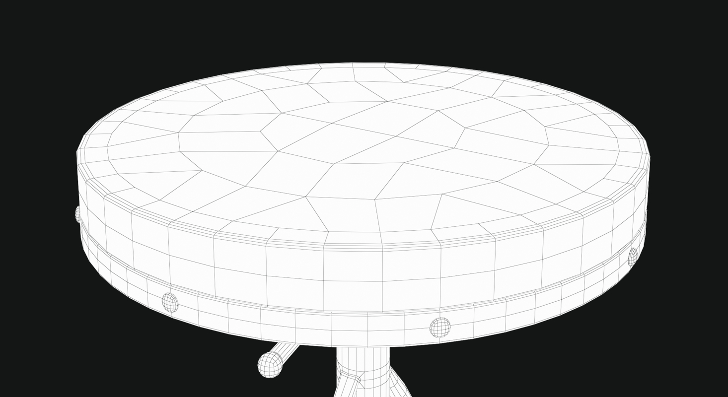 3D bicycle wheel bar stool model TurboSquid 1326487