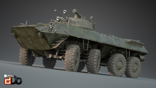 3D btr-90 rostok apc