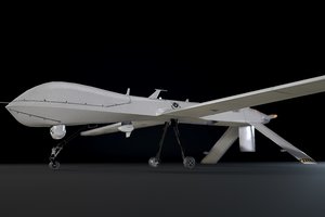 aircraft drones vehicle 3D model