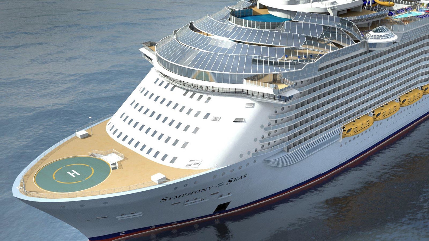 Modello 3D Nave da crociera Symphony Of The Seas TurboSquid 1326807