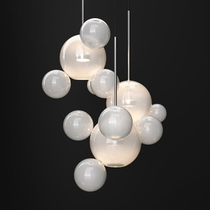 chandelier giopato coombes bolle 3D model