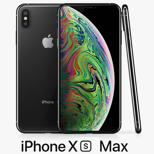 apple iphone xs space 3D