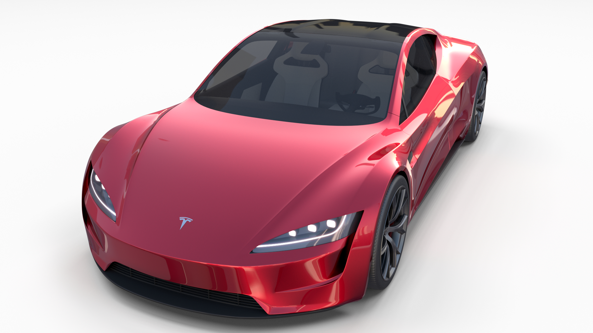 3D tesla roadster 2020 interior model - TurboSquid 1326970