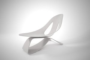 3D furnishings furniture chair future