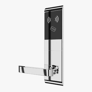 wireless door lock 3D
