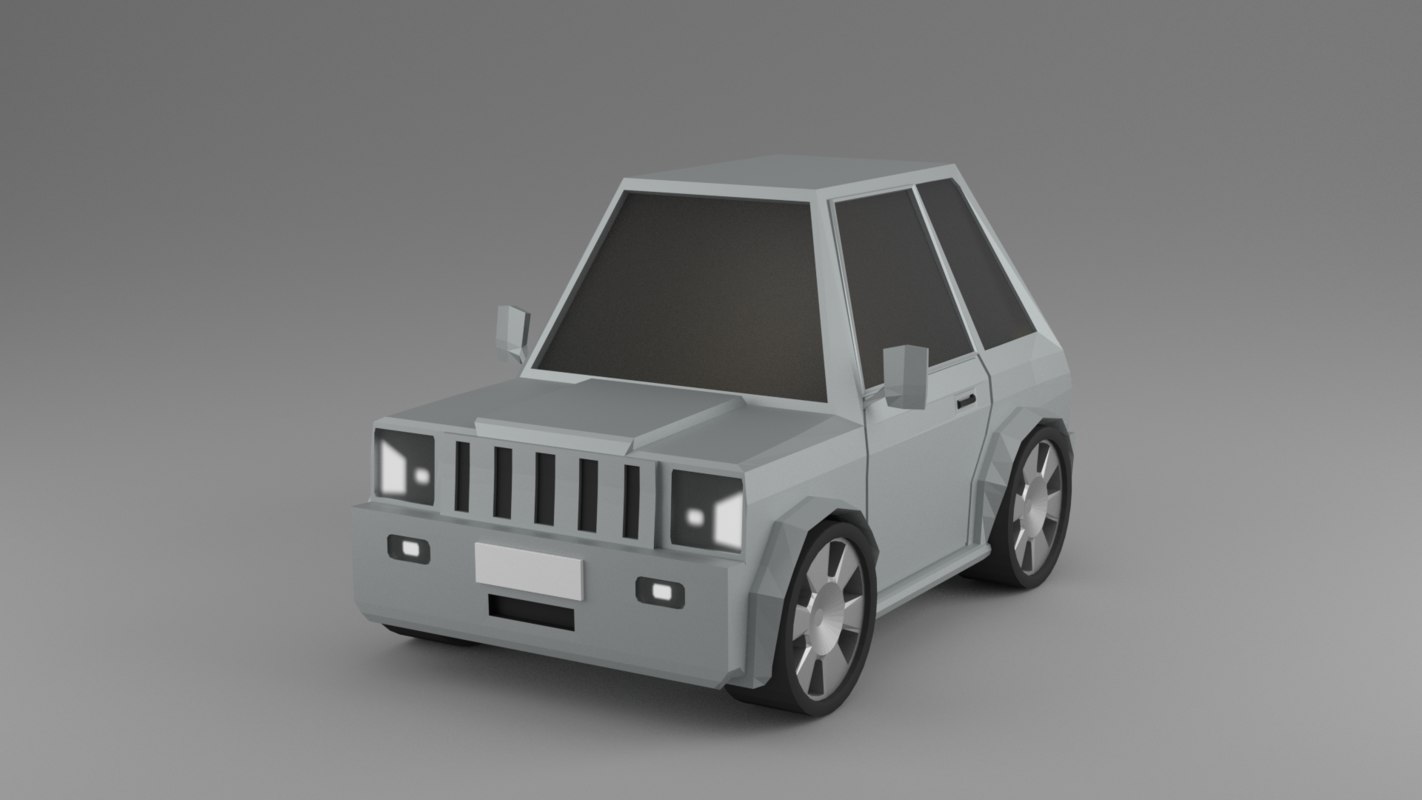 blender vehicle modeling