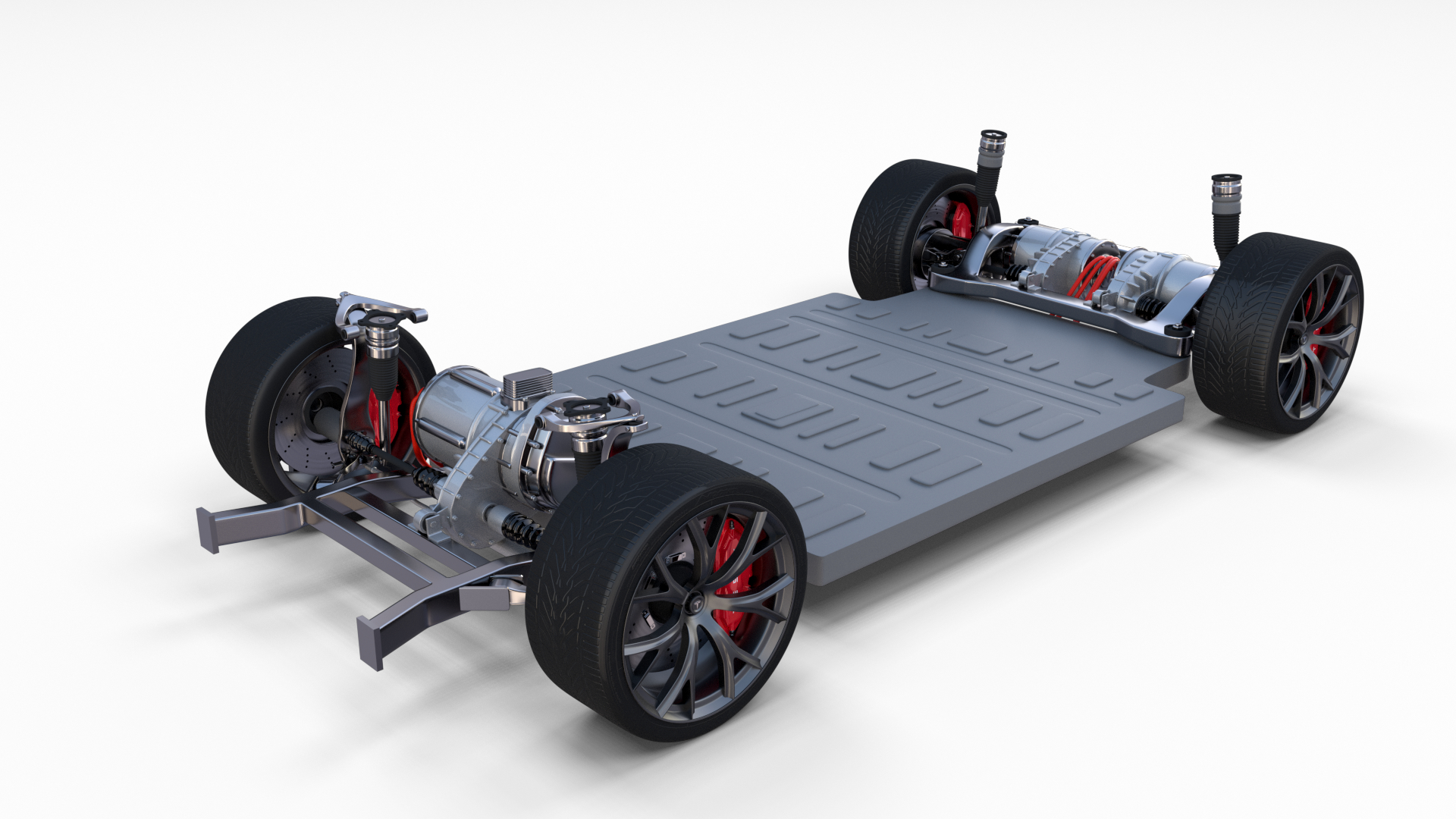 2020 Tesla Roadster 3 Motor Chassis