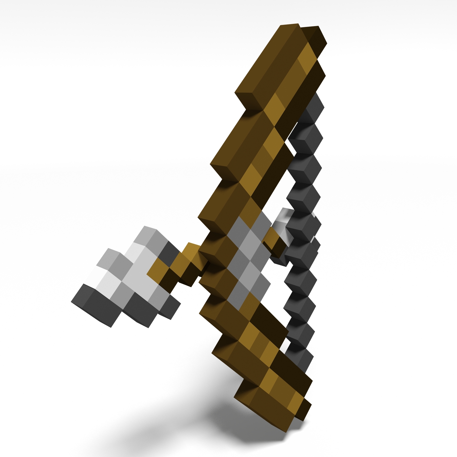 Minecraftの弓と矢3Dモデル - TurboSquid 1327271
