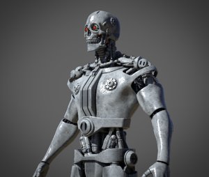 Terminator 3d Models For Download Turbosquid