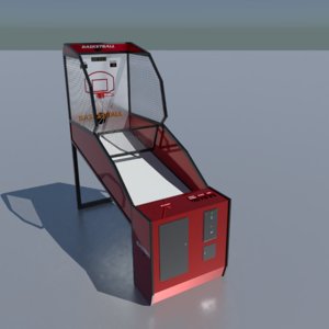 arcade basketball machine model