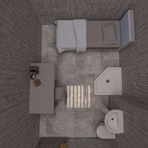3D prison cell