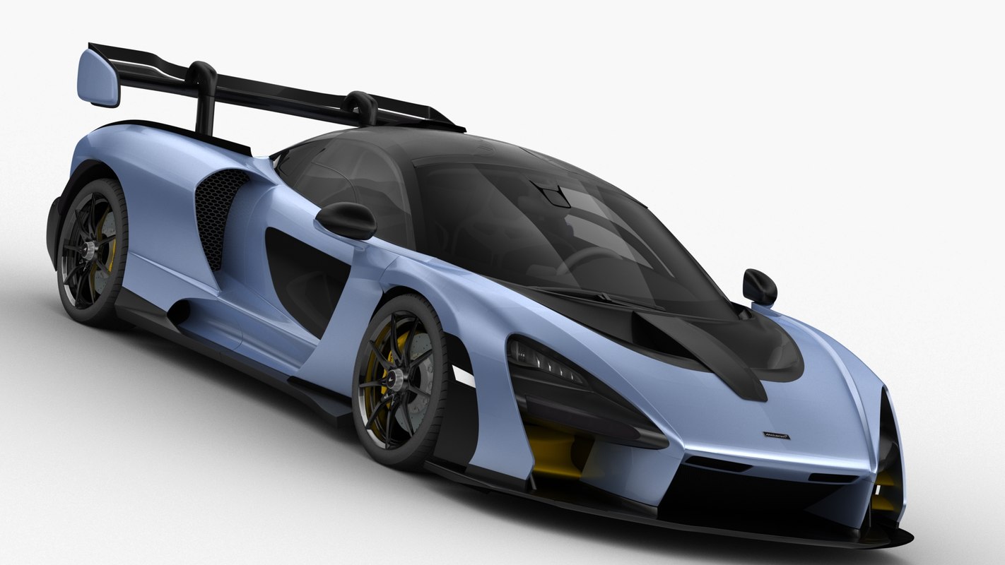 mclaren senna model car