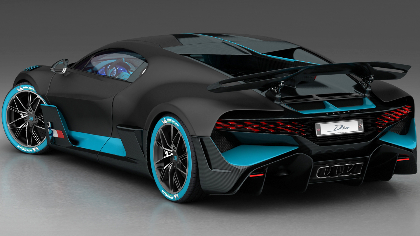 3D bugatti divo 2019 - TurboSquid 1327828