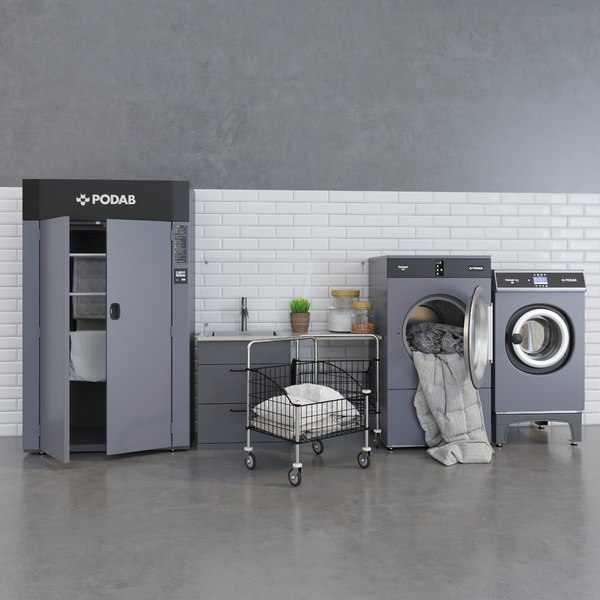 Podab Swedish Laundry 3d Model Turbosquid 1327883