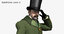 regency man rigged 3D model