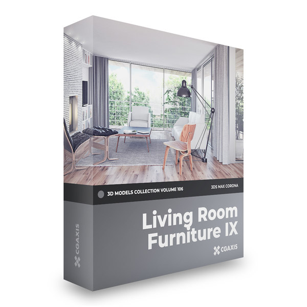 furniture volume 106 corona 3D model