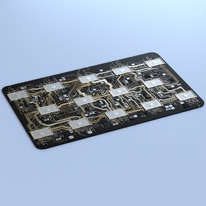 circuit design 3D model