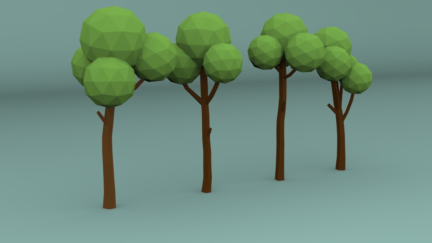 3d Pines Trees Model - Turbosquid 1328282