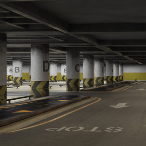 3D underground parking