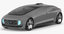 3D autonomous concept car mercedes benz