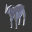 3D style pack animals simple model