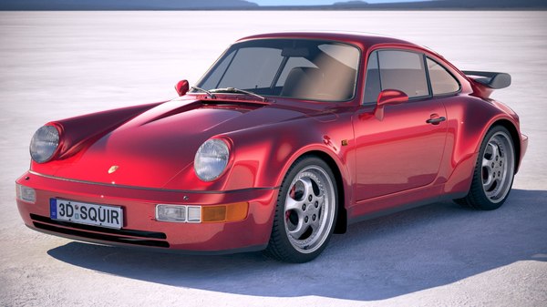 Porsche 911 964 Turbo 1990 3d Modell Turbosquid 1328726