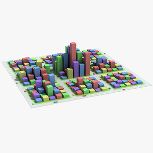square city 3D model