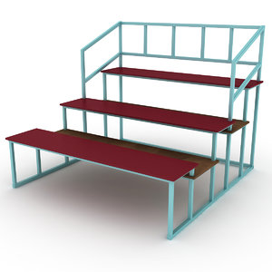 3D model substitutes bench